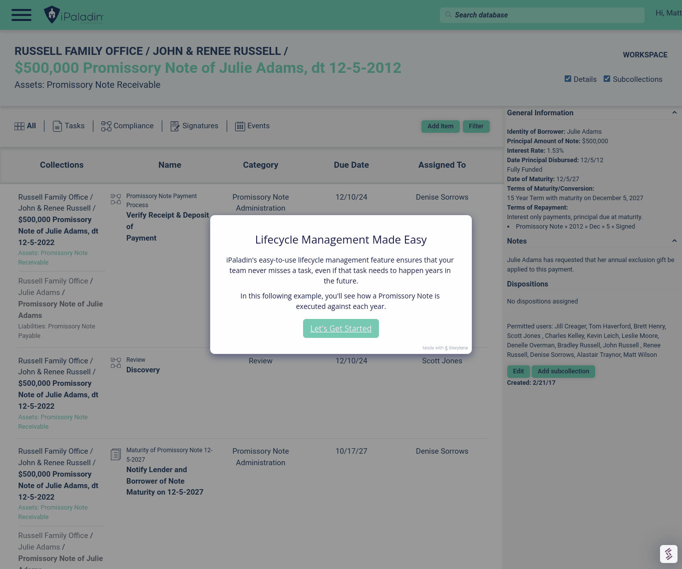 Lifecycle management