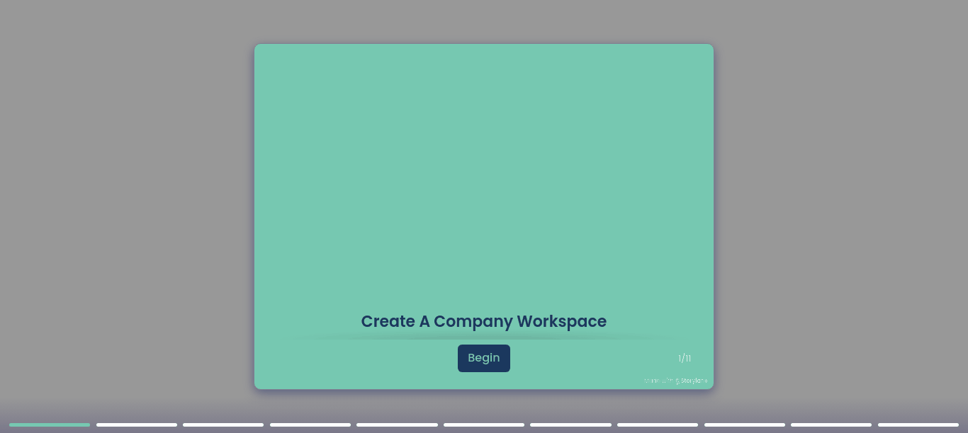 Create a Company Workspace